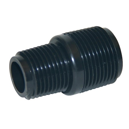 B & K 423-431 Polyethylene Schedule 40 Nipple 0.75 x 0.5 in. 4112447